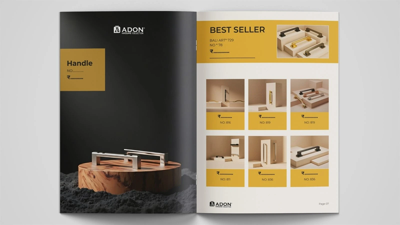 Adon Hardware Print & Collateral work by Safar Spectrum Media