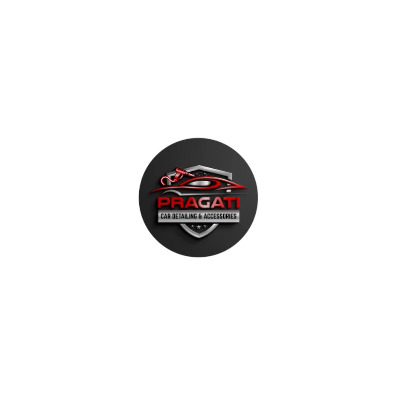 Pragati Car Studio logo