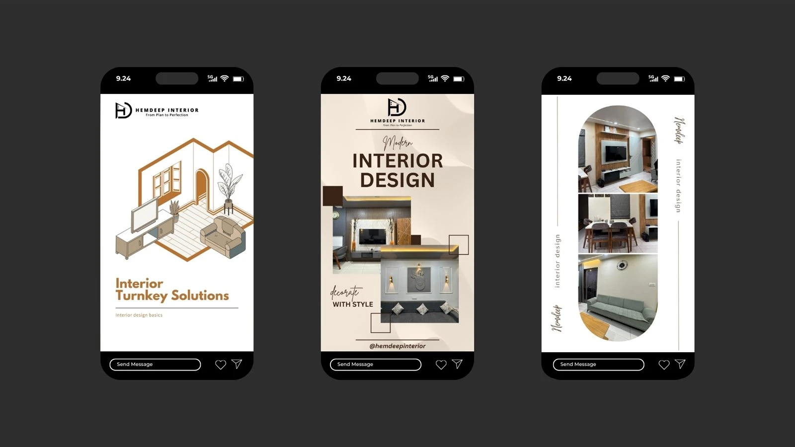 Hemdeep Interior Social Media work by Safar Spectrum Media