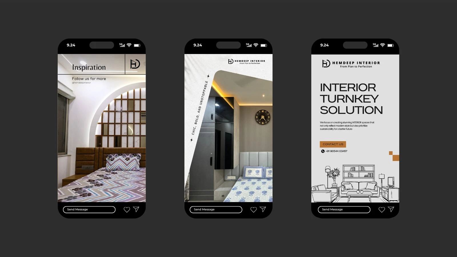Hemdeep Interior Social Media work by Safar Spectrum Media