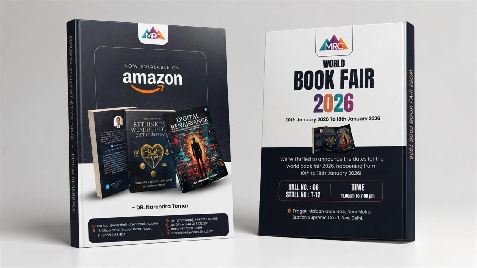Marshall Ridge Consulting Print & Collateral work by Safar Spectrum Media